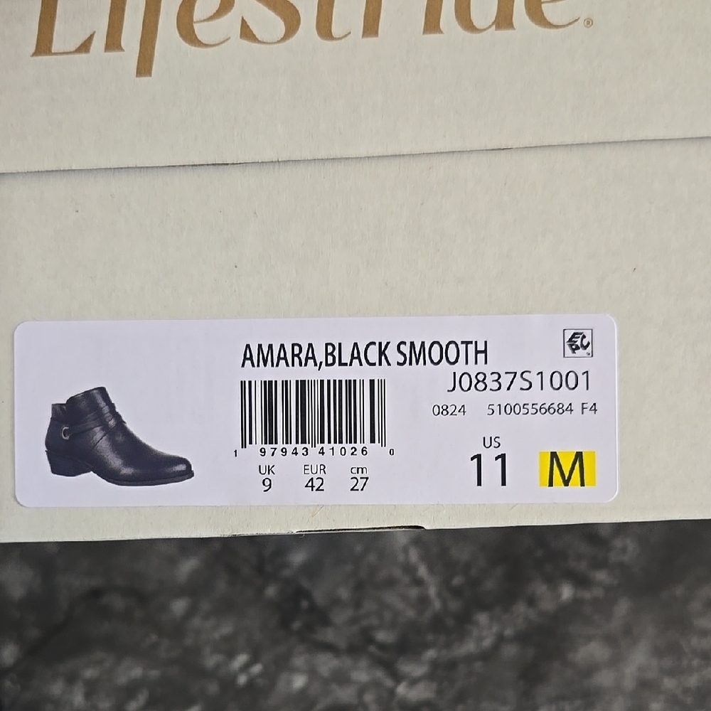 Black Ankle Boots - Picture 2 of 4